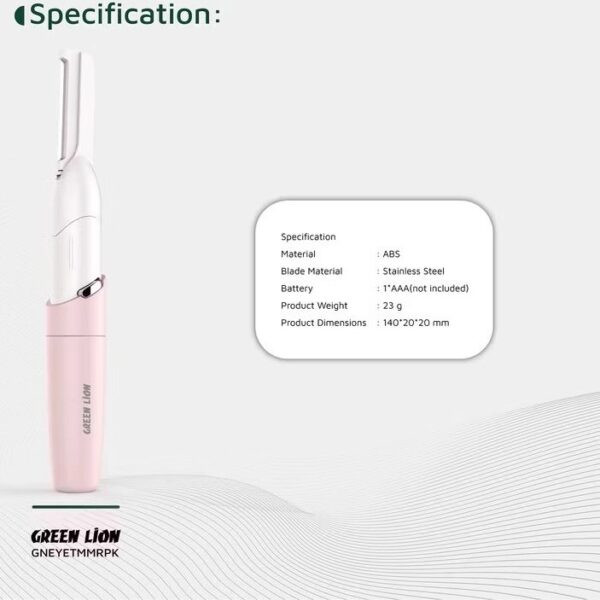 ماشین اصلاح موی صورت و بدن بانوان گرین لاین مدل GNEYETMMR در ارزانترین فروشگاه اینترنتی ایران ارزان