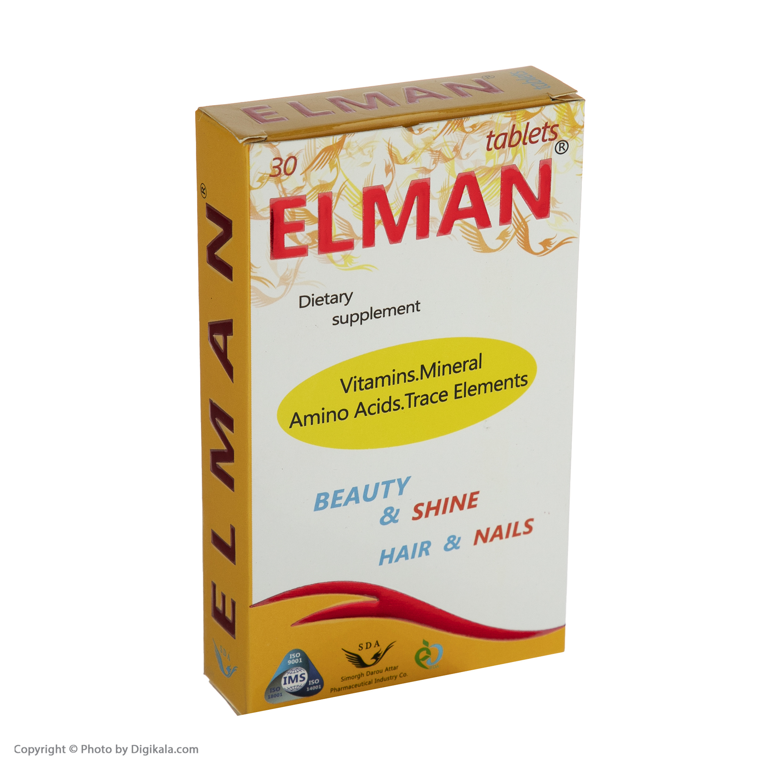 قرص المان سیمرغ دارو عطار بسته 30 عددی