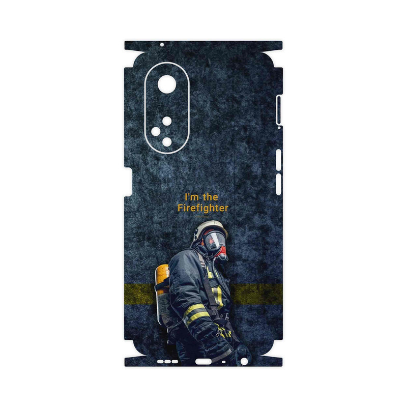 برچسب پوششی ماهوت مدل Firefighter-FullSkin مناسب برای گوشی موبایل اپو A98