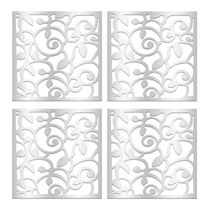 تایل سقفی بنی دکو مدل MC13 اندازه 60x60 سانتی متر مجموعه 4 عددی