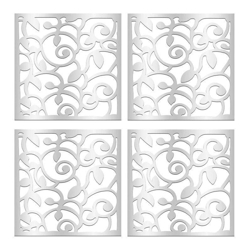 تایل سقفی بنی دکو مدل MC13 اندازه 60x60 سانتی متر مجموعه 4 عددی