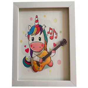 استیکر و تابلو کودک و نوزاد مدل اسب تک شاخ