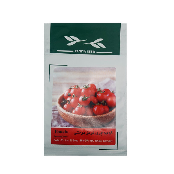 بذر گوجه چری قرمز درختی وانیا سید مدل G5 
