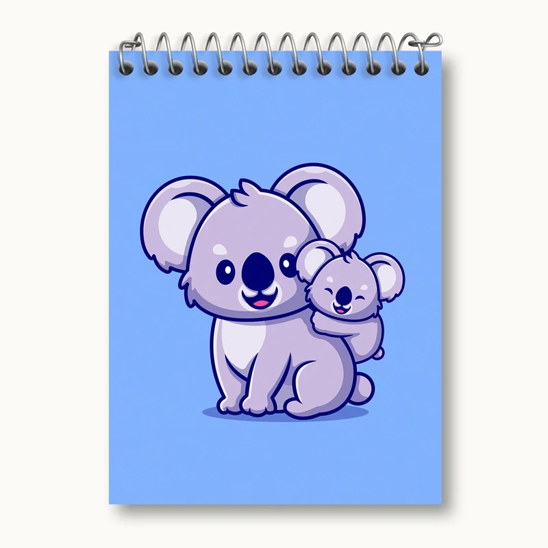 دفتر یادداشت 50 برگ خندالو مدل حیوانات بامزه کوآلا کد 29632