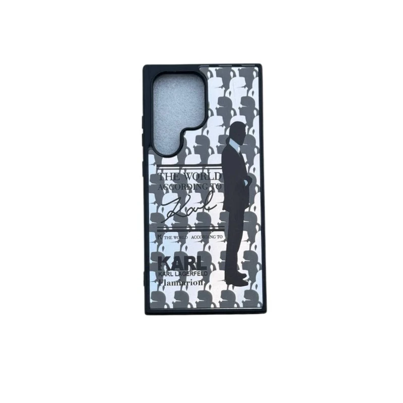 کاور مدل سوکول  طرح  کارل کد i0 0p مناسب برای گوشی موبایل سامسونگ Galaxy S24  Ultra