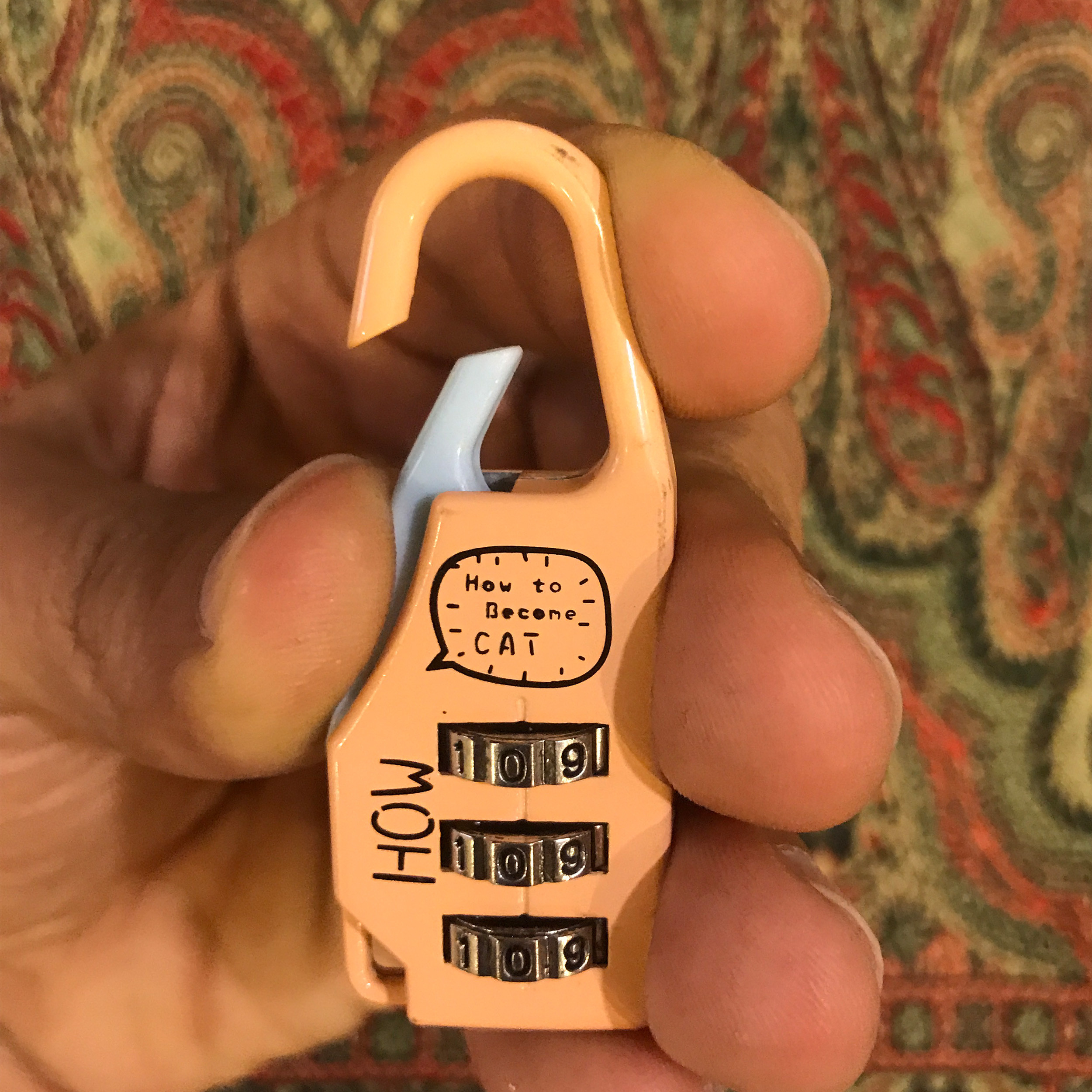 قفل آویز طرح گربه کد GO1