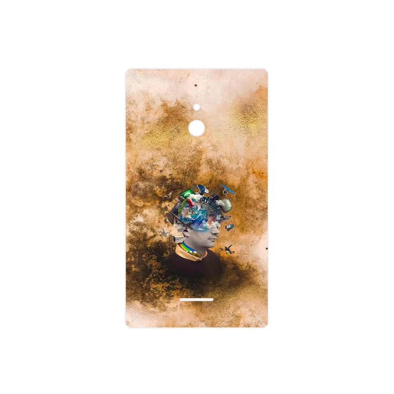 برچسب پوششی ماهوت مدل Collage of surreal Portrait of Men مناسب برای گوشی موبایل نوکیا XL