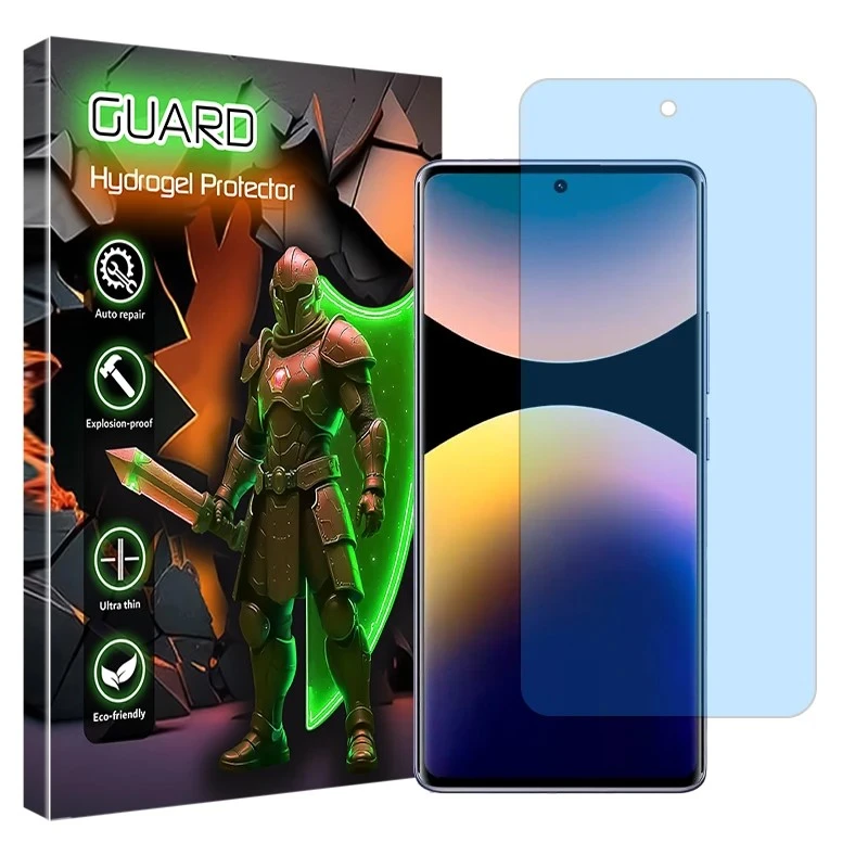 محافظ صفحه نمایش آنتی بلو گارد مدل هیدروژلی مناسب برای گوشی موبایل شیائومی Poco M8 Pro