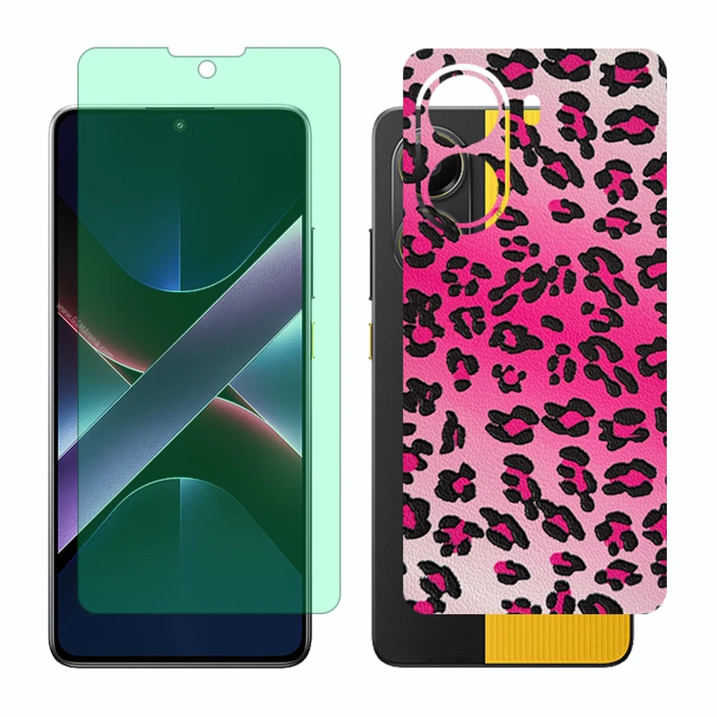 محافظ صفحه نمایش گرین لایت گلس مدل Together مناسب برای گوشی موبایل شیائومی Poco X7 Pro به همراه برچسب پوششی