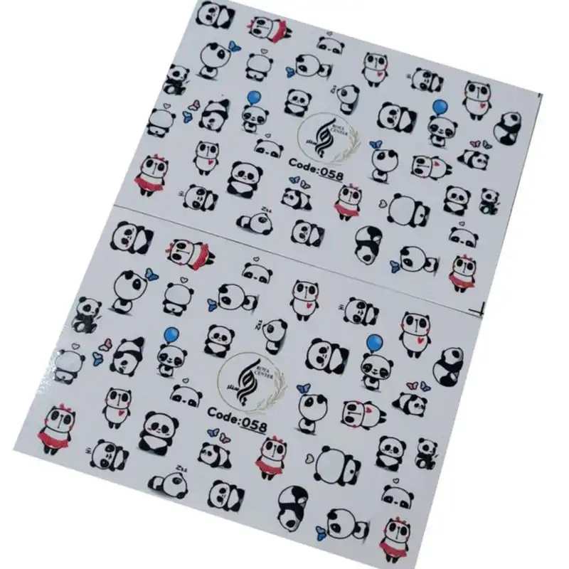 برچسب لنز ناخن رویاسنتر مدل 058LL مجموعه 2 عددی