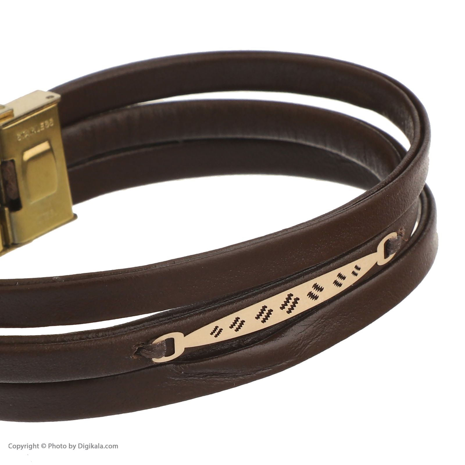 دستبند طلا 18 عیار مردانه مایا ماهک مدل MB1323 -  - 3
