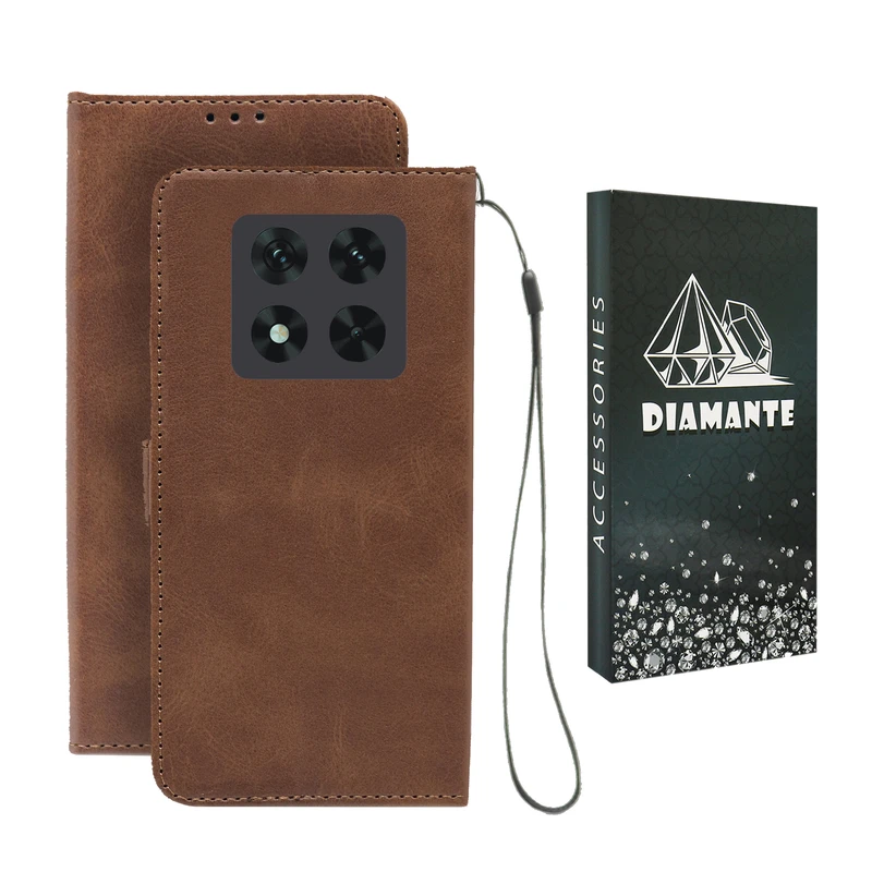 کیف کلاسوری دیامانته مدل Band Bk مناسب برای گوشی موبایل شیائومی Poco X7 به همراه بندآویز