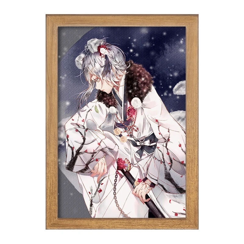 تابلو خندالو مدل ناکاجیما اتسوشی انیمه سگ های ولگرد بانگو  کد 11797