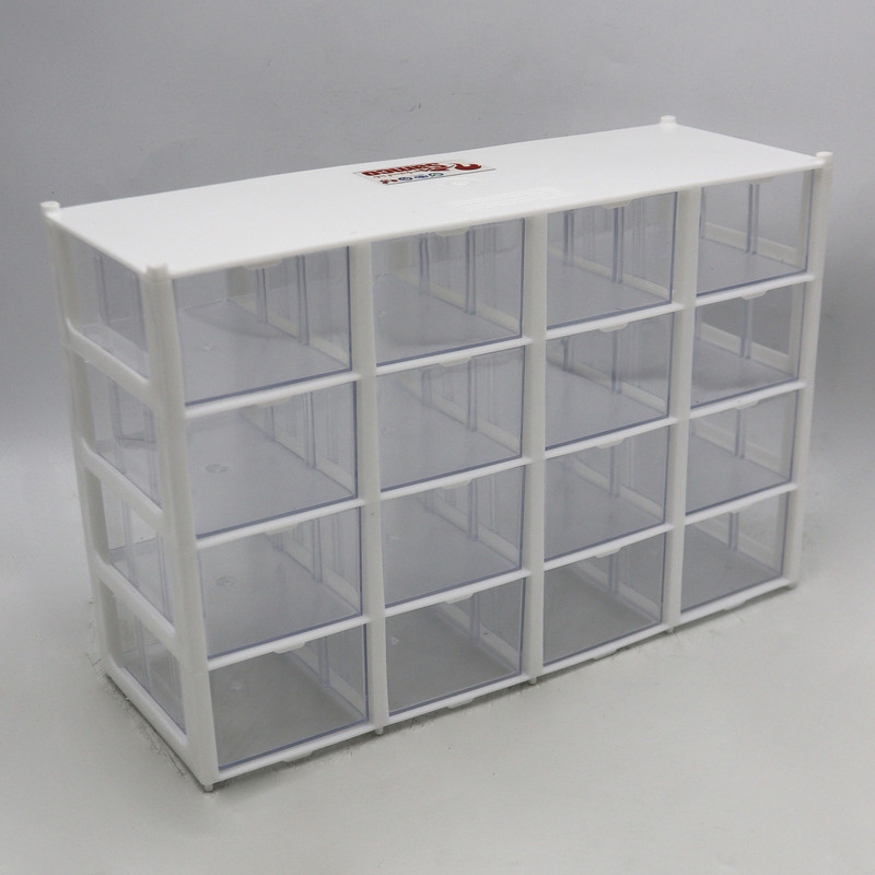 جعبه نظم دهنده ابزار سامکو مدل 16 کشو طرح کریستالی کد YP-M16-30x20x12CM جعبه نظم دهنده ابزار سامکو مدل 16 کشو طرح کریستالی کد YP-M16-30x20x12CM