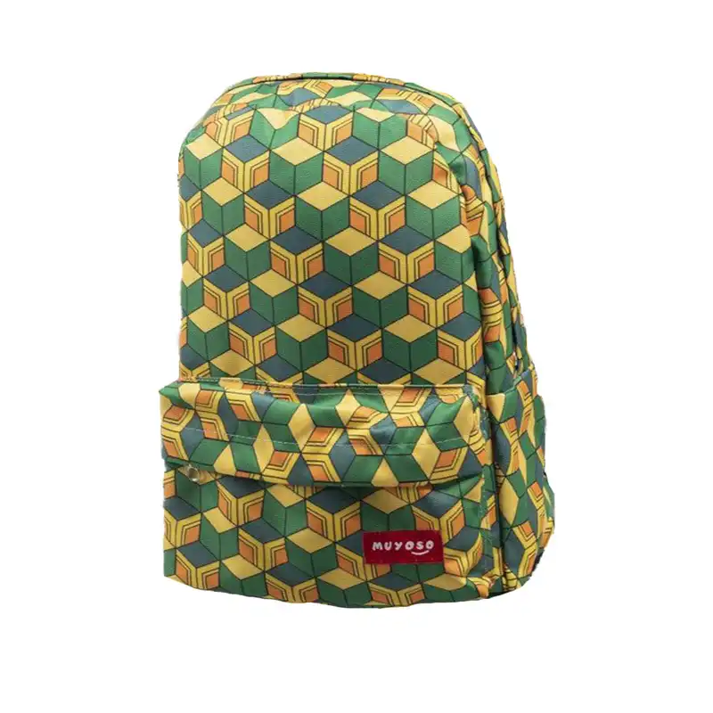 کوله پشتی زنانه مدل انیمه مکعبی