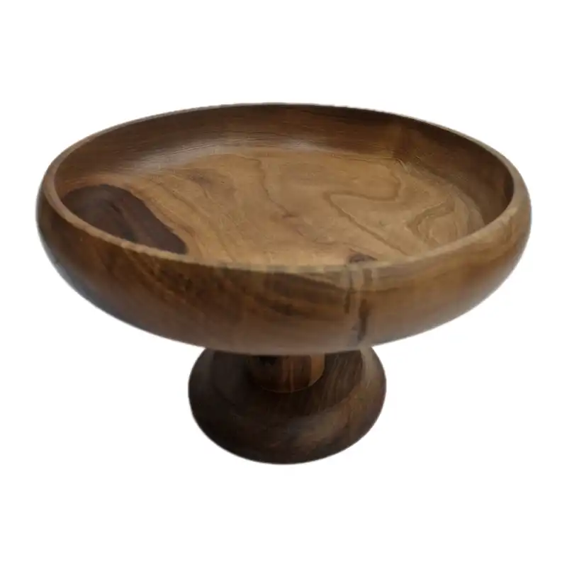 میوه خوری چوبی مدل تک پایه کد 003
