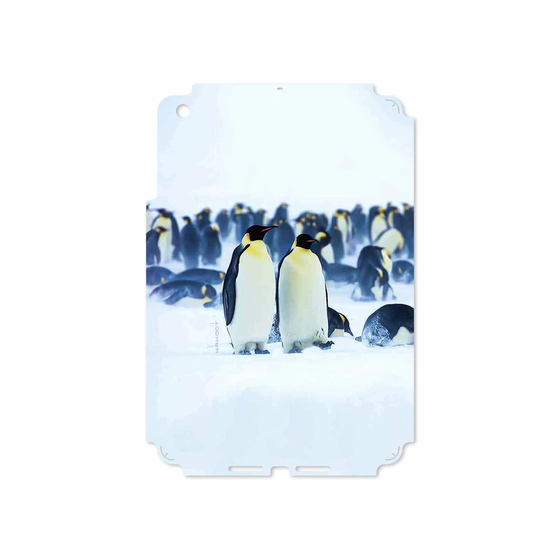 برچسب پوششی ماهوت مدل Penguin مناسب برای تبلت اپل iPad mini 2012 A1455