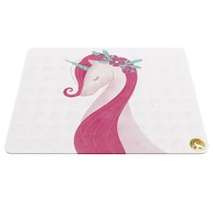 ماوس پد هومرو مدل A5844 طرح یونیکورن