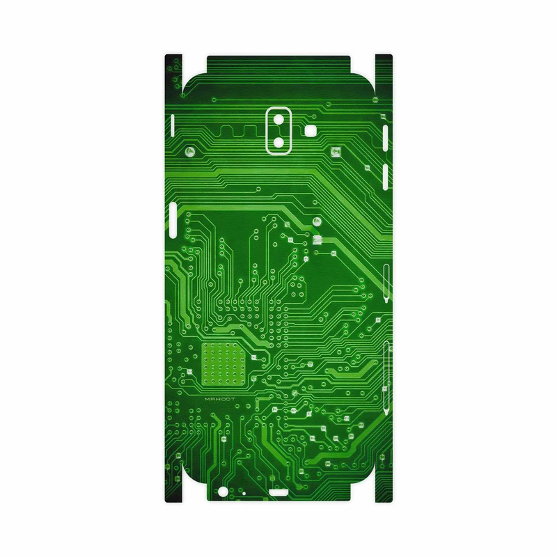 برچسب پوششی ماهوت مدل Green Printed Circuit Board-FullSkin مناسب برای گوشی موبایل سامسونگ Galaxy J6 Plus