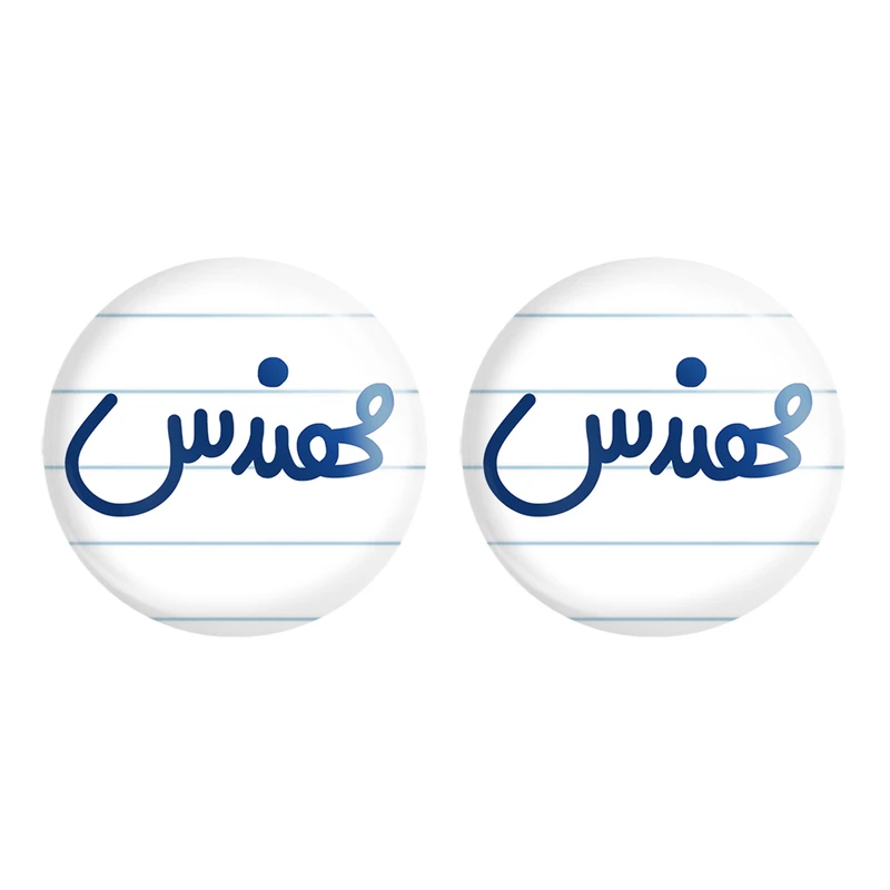مگنت خندالو مدل مهندس کد 6733 مجموعه 2 عددی