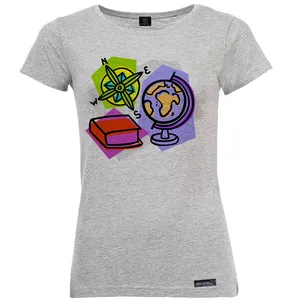 تی شرت آستین کوتاه زنانه 27 مدل Education کد MH1123