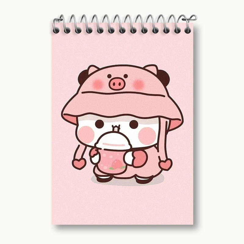 دفتر یادداشت 50 برگ خندالو طرح خرس کیوت و بامزه کد N2596