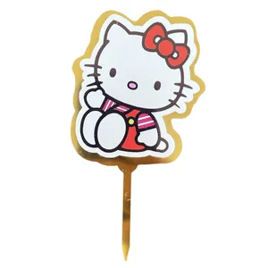 تاپر تزیین کیک مدل کیتی کد 4412