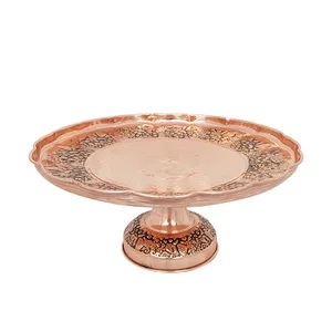 شیرینی خوری مسی مدل لب چین کد ZH320.3