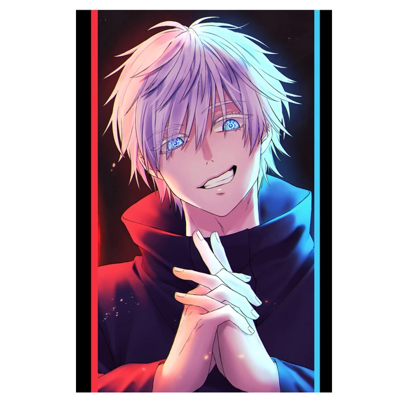پوستر مدل گوجو ساتورو طرح انیمه جوجوتسو کایسن Jujutsu Kaisen کد 284