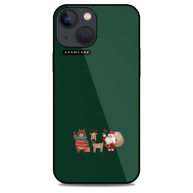 کاور آکام مدل AMCWA13M-CHRISTMAS3 مناسب برای گوشی موبایل اپل iPhone 13 Mini