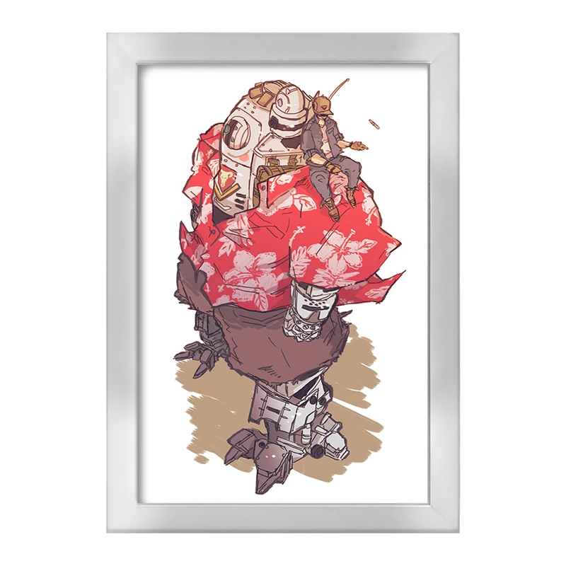 تابلو خندالو طرح بازی تایتان فال (Titanfall) کد 32630