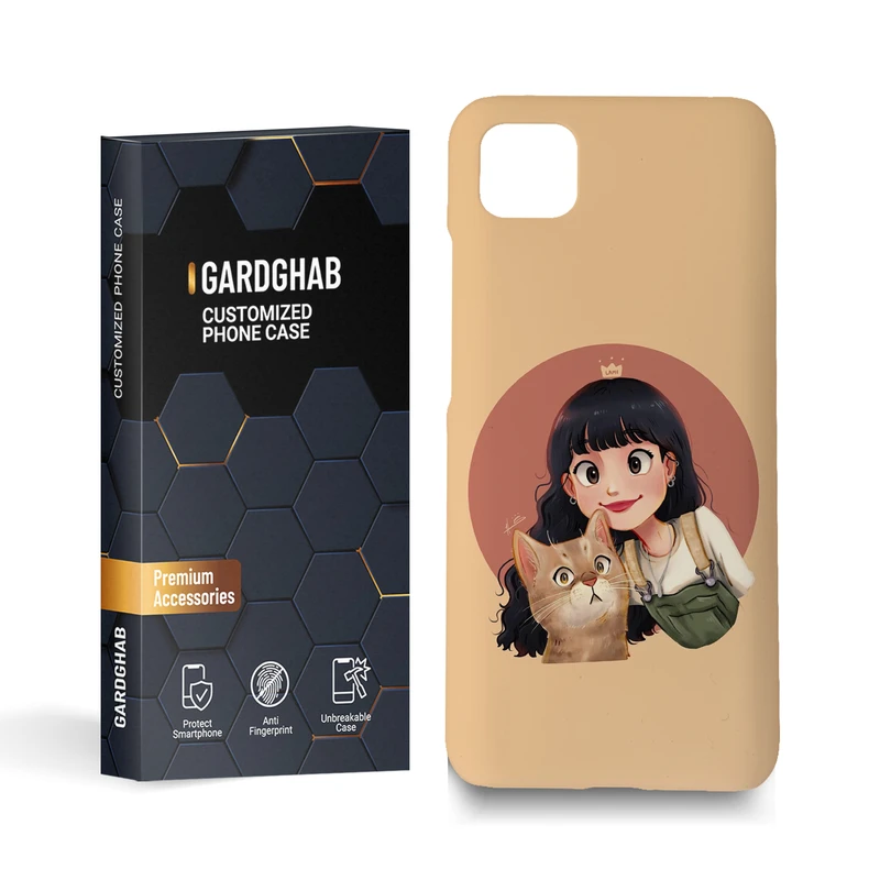 کاور گارد قاب مدل دخترانه مناسب برای گوشی موبایل شیائومی  Poco C3 