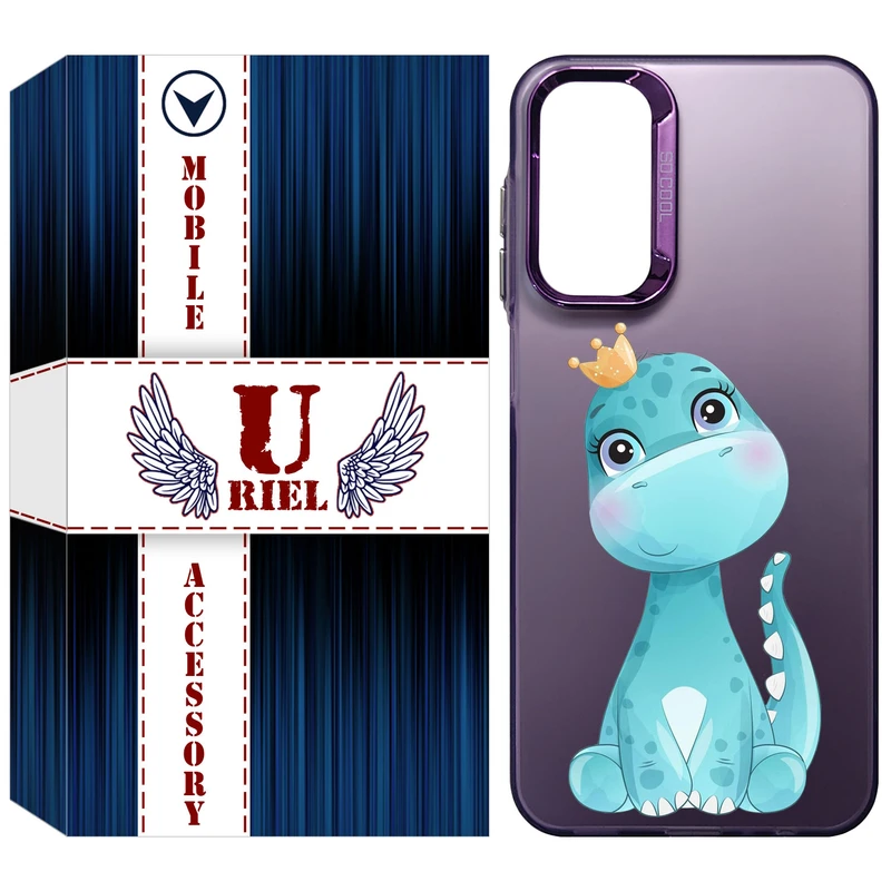 کاور یوریل مدل قاب SCL کد 60 طرح دایناسور مناسب برای گوشی موبایل سامسونگ Galaxy A15 4G / A15 5G