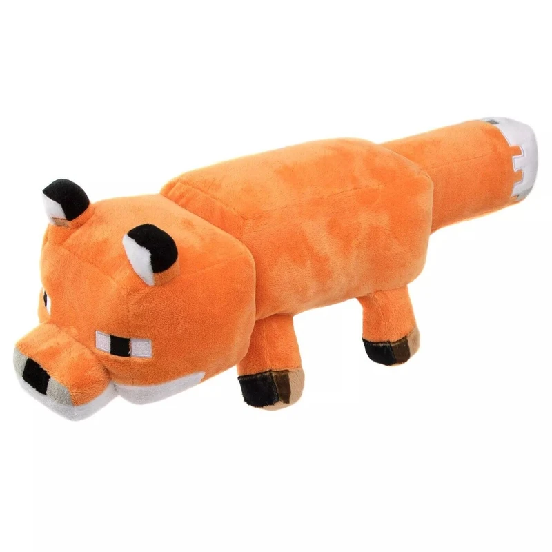 عروسک طرح روباه ماینکرافت مدل Bengt Fox کد SZ10/627 طول 50 سانتی‌متر
