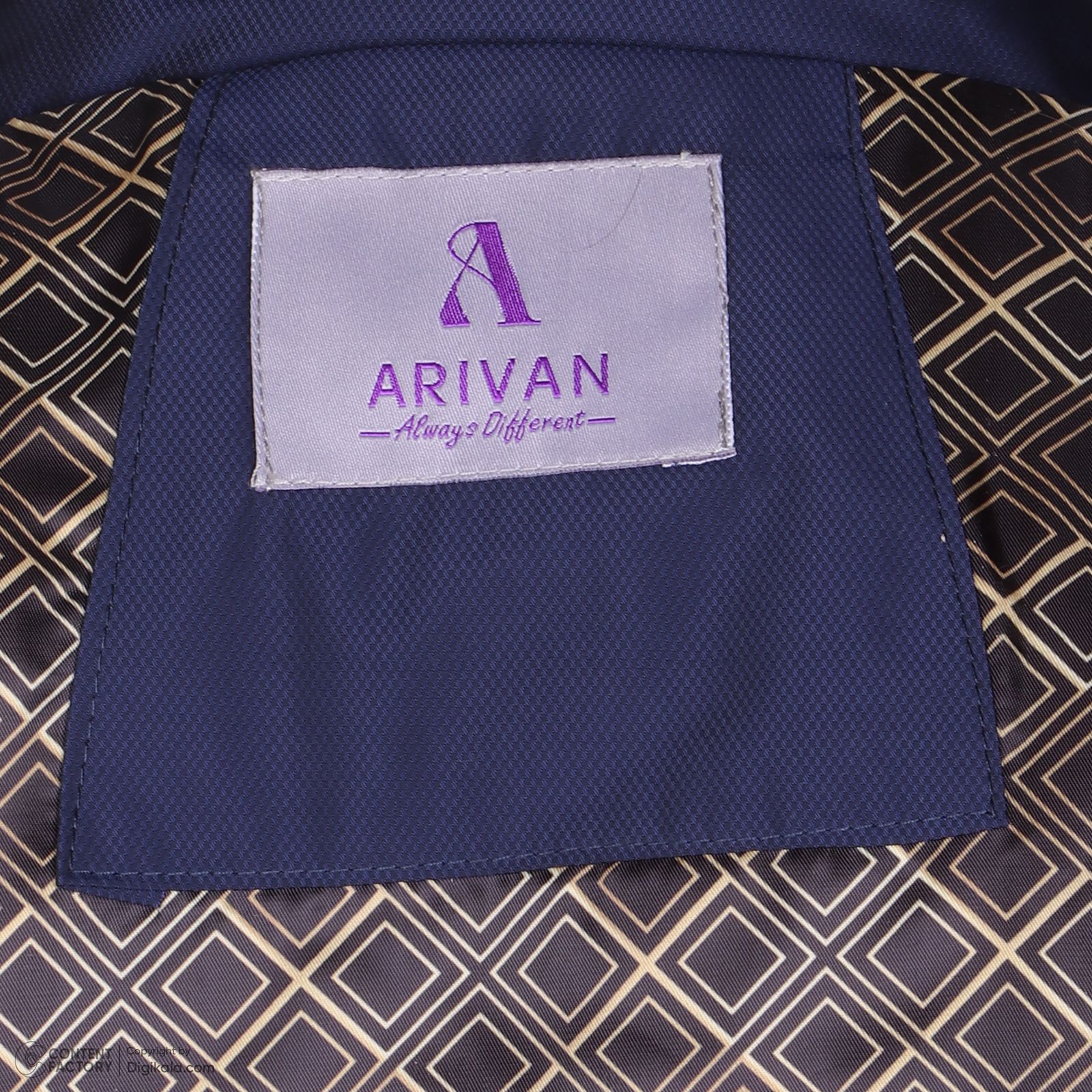 کاپشن مردانه آریوان مدل J780 - - 6