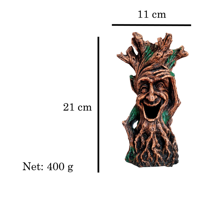 ماکت تزیینی آکواریوم مدل تنه درخت