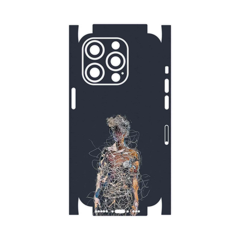 برچسب پوششی ماهوت مدل Strings Digital Art 1-FullSkin مناسب برای گوشی موبایل اپل iPhone 14 Pro