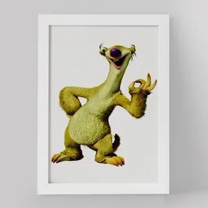 استیکر و تابلو کودک و نوزاد خندالو مدل عصر یخبندان کد 1911