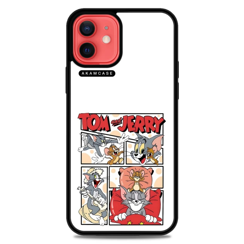 کاور آکام مدل AMC-WA12-TOM & JERRY13 مناسب برای گوشی موبایل اپل iPhone 12