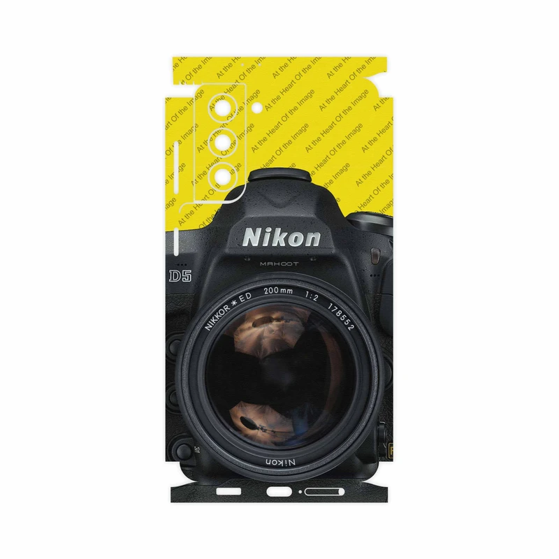 برچسب پوششی ماهوت مدل Nikon-Logo-FullSkin مناسب برای گوشی موبایل سامسونگ Galaxy S21 5G