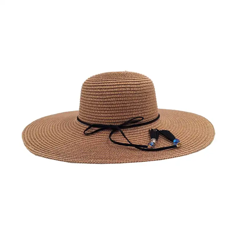 کلاه آفتابگیر مدل ساحل نگینی کد 1140