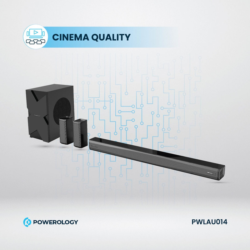 سینمای خانگی پاورولوجی مدل 5.1CH Home Theater System PWLAU014 مجموعه 4 عددی