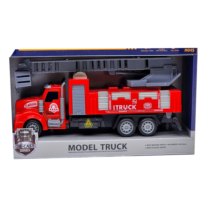 ماشین بازی مدل عقبکش آتش نشانی بالابر TRUCKS