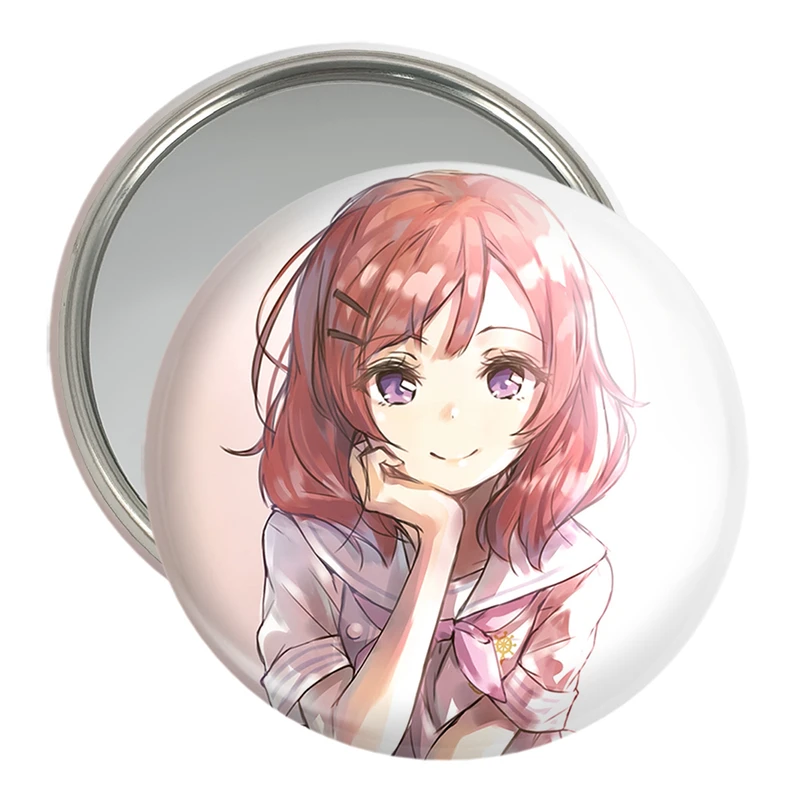 آینه جیبی خندالو مدل هانایو انیمه مادوکا مجیکا Madoka Magica  کد 18421