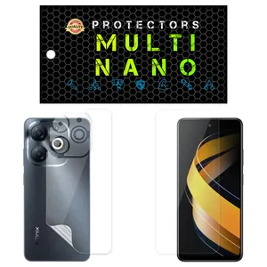  Multi Nano X-SFT Screen Protector For Infinix Smart 8 with back skin