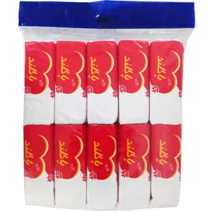 دستمال کاغذی 100 برگ پاک لند کد BR-416 بسته 10 عددی