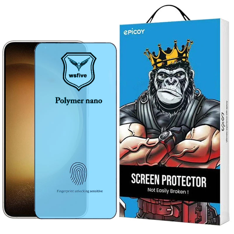 محافظ صفحه نمایش اپیکوی مدل Polymer Nano مناسب برای گوشی موبایل سامسونگ Galaxy S23 Plus/ S22 Plus
