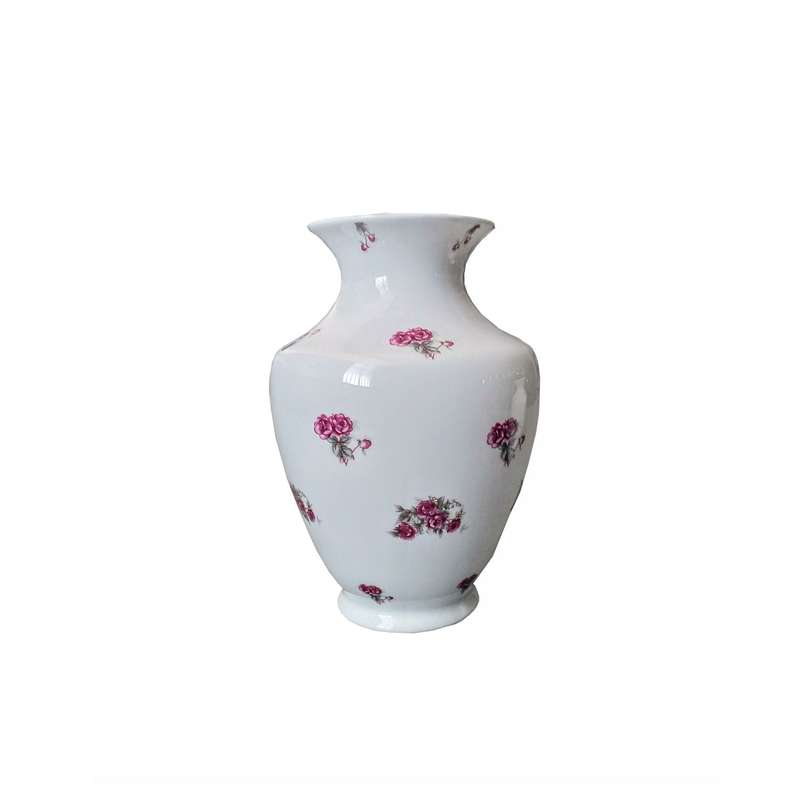 گلدان دکوری مدل گل سرخ