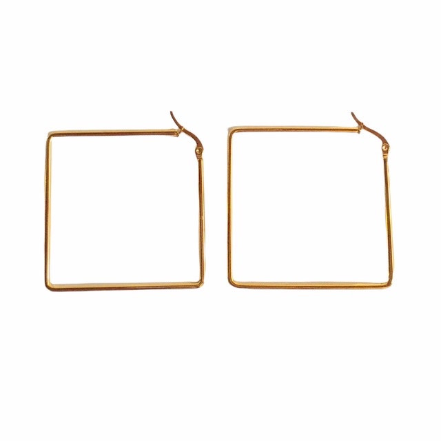 گوشواره زنانه مدل مربع