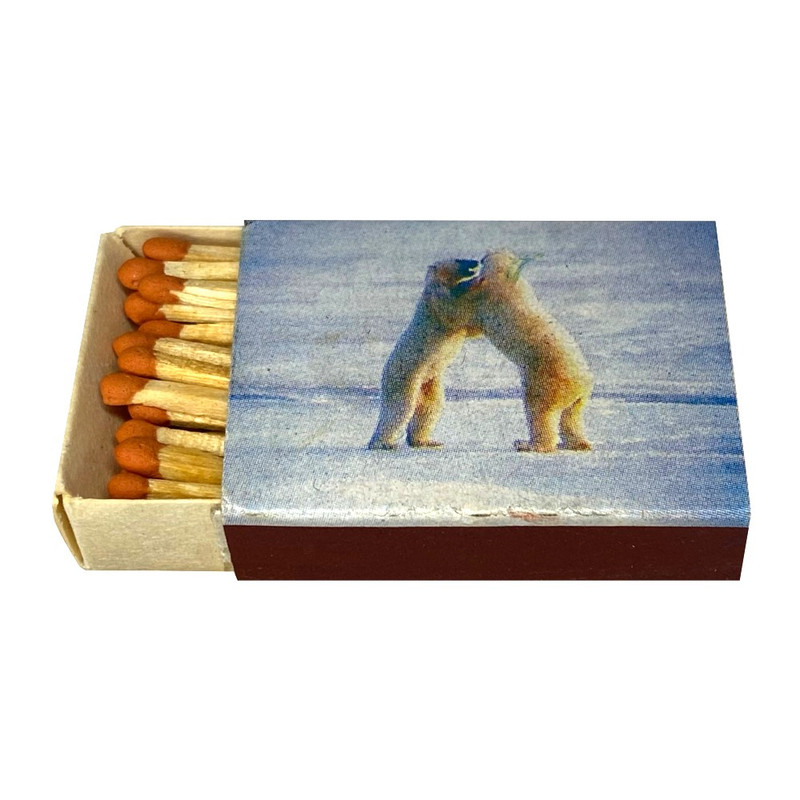 کبریت مدل خرس قطبی